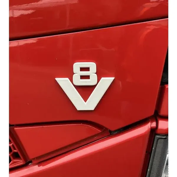 Special interior Oud V8 Grille embleem