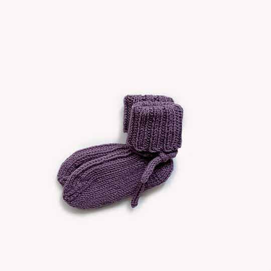 newborn socks purple