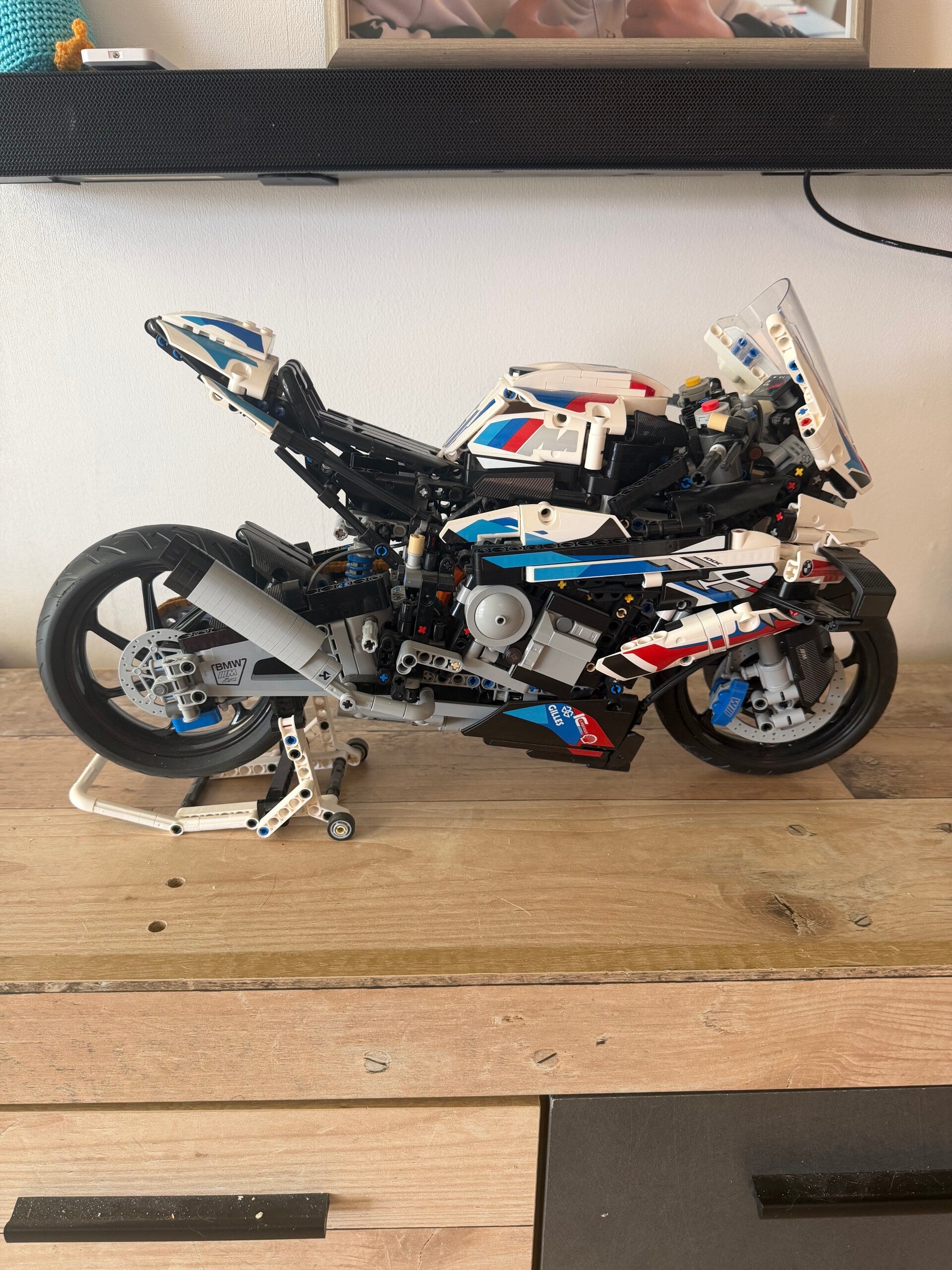 zelf gemaakte lego motor