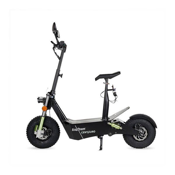 PT - Patinete eléctrico Centauro matriculable con asiento y pantalla LCD XXL 2000W