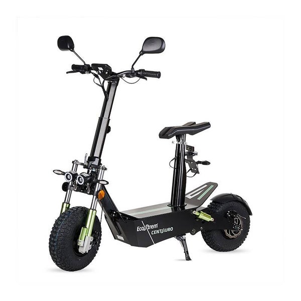 PT - Patinete eléctrico Centauro matriculable con asiento y pantalla LCD XXL 3000W