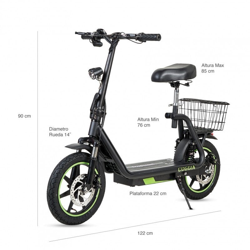 PT - Patinete Eléctrico con asiento Coggia