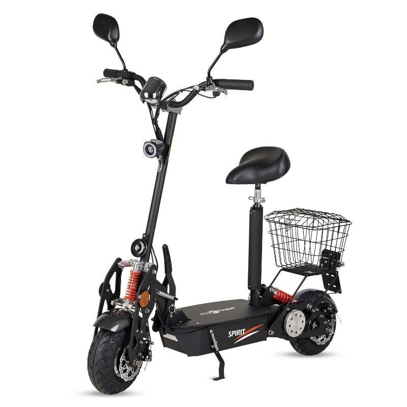 PT - Patinete eléctrico matriculable 1000W   36V 12Ah con asiento Spirit