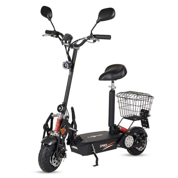 PT - Patinete eléctrico matriculable 1000W   36V 12Ah con asiento Spirit