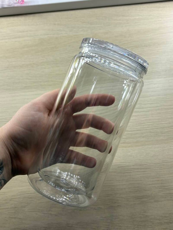 Snow globe tumbler 160z