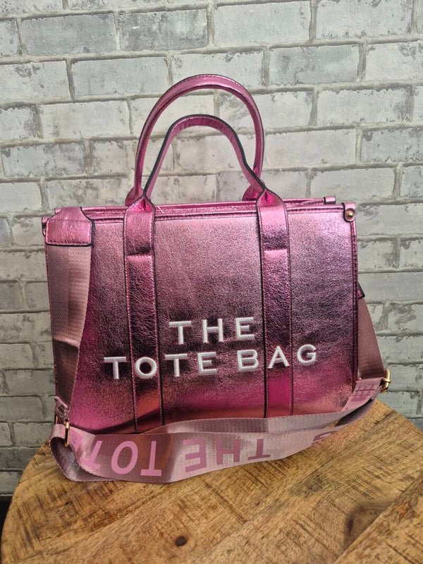 Licht roze tas