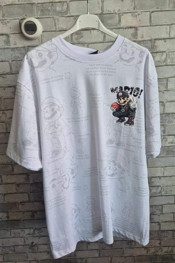 Heren mario shirt