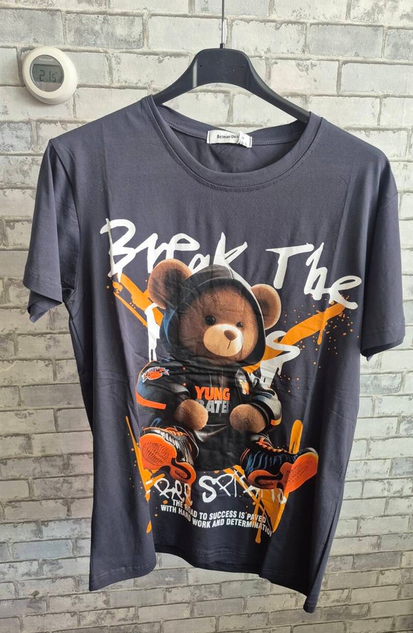 Mannen shirt grijs