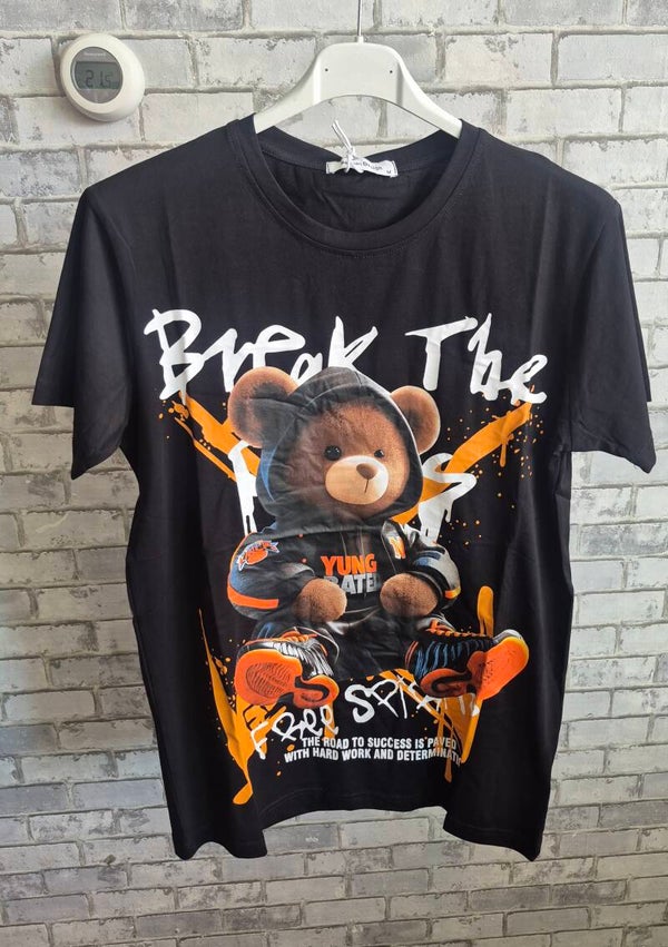 Beren shirt zwart