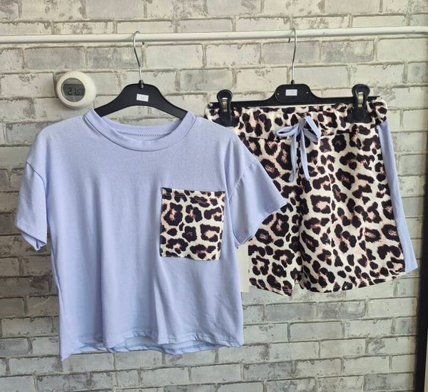 Meisjes set paars