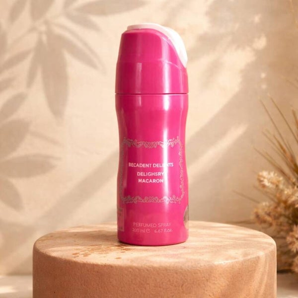 Deo macaron donker roze