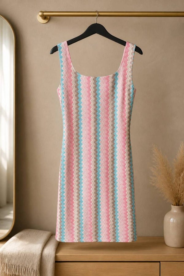 Zigzag jurkje 7