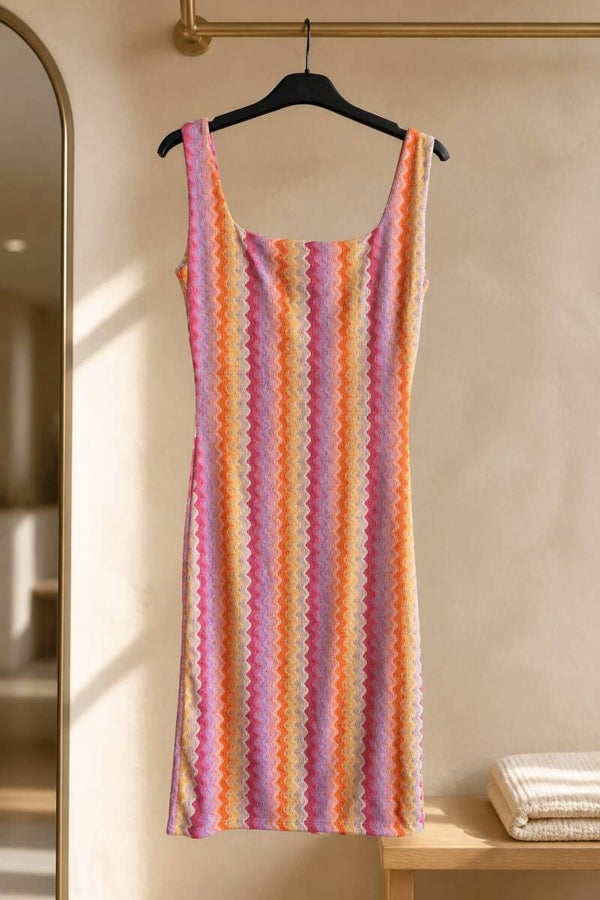 Zigzag jurkje 1