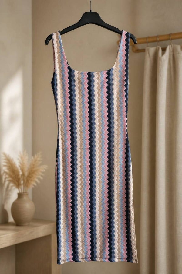 Zigzag jurkje 4