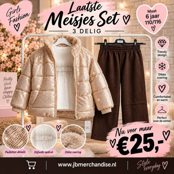 Meisjes set 6 jaar