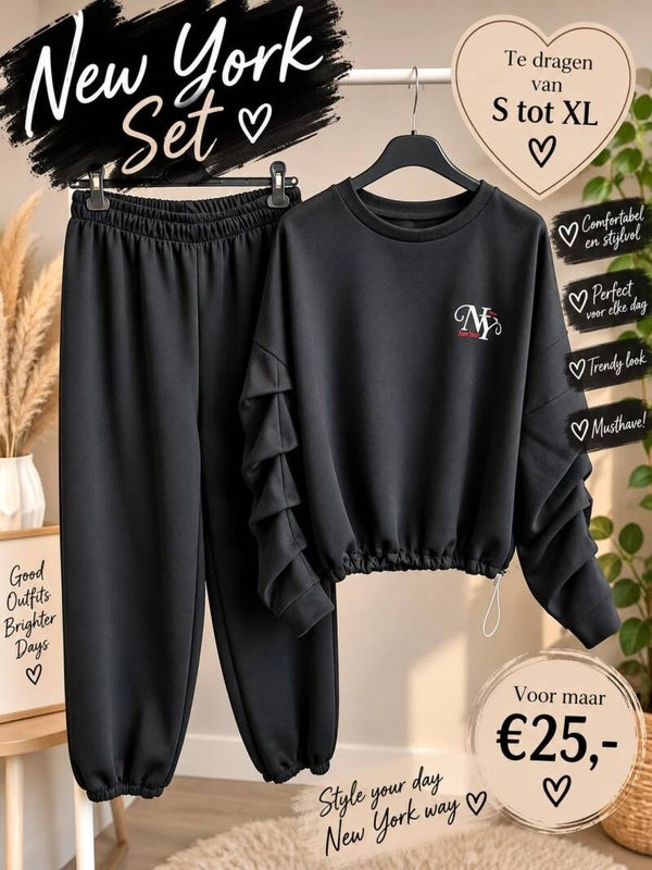 Set zwart ny