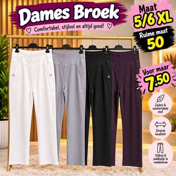 Dames broek 5/6xl
