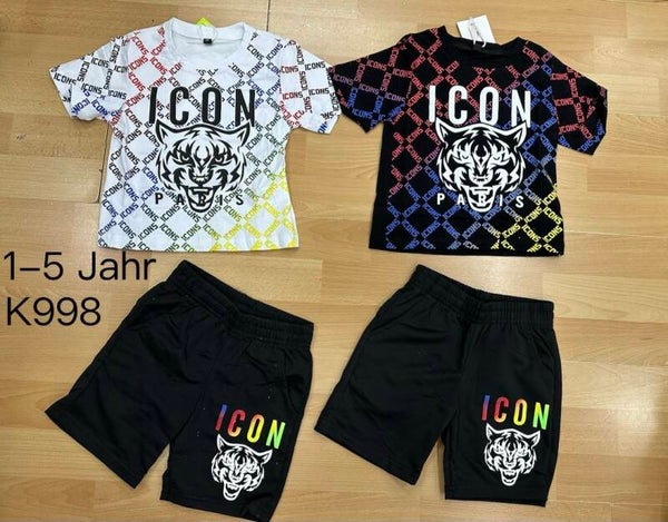 Jongens set klein 2 kleuren