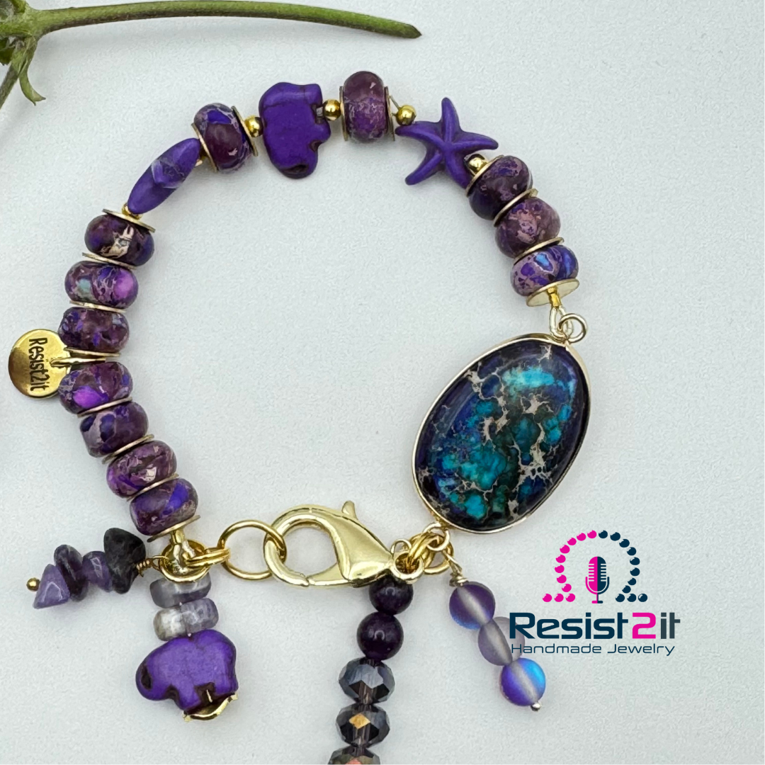 Bracelet "Emerald Beach"