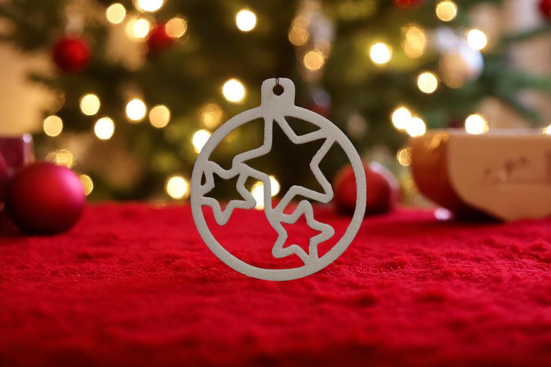 Fensterbild Weihnachtsdesign - Sterne