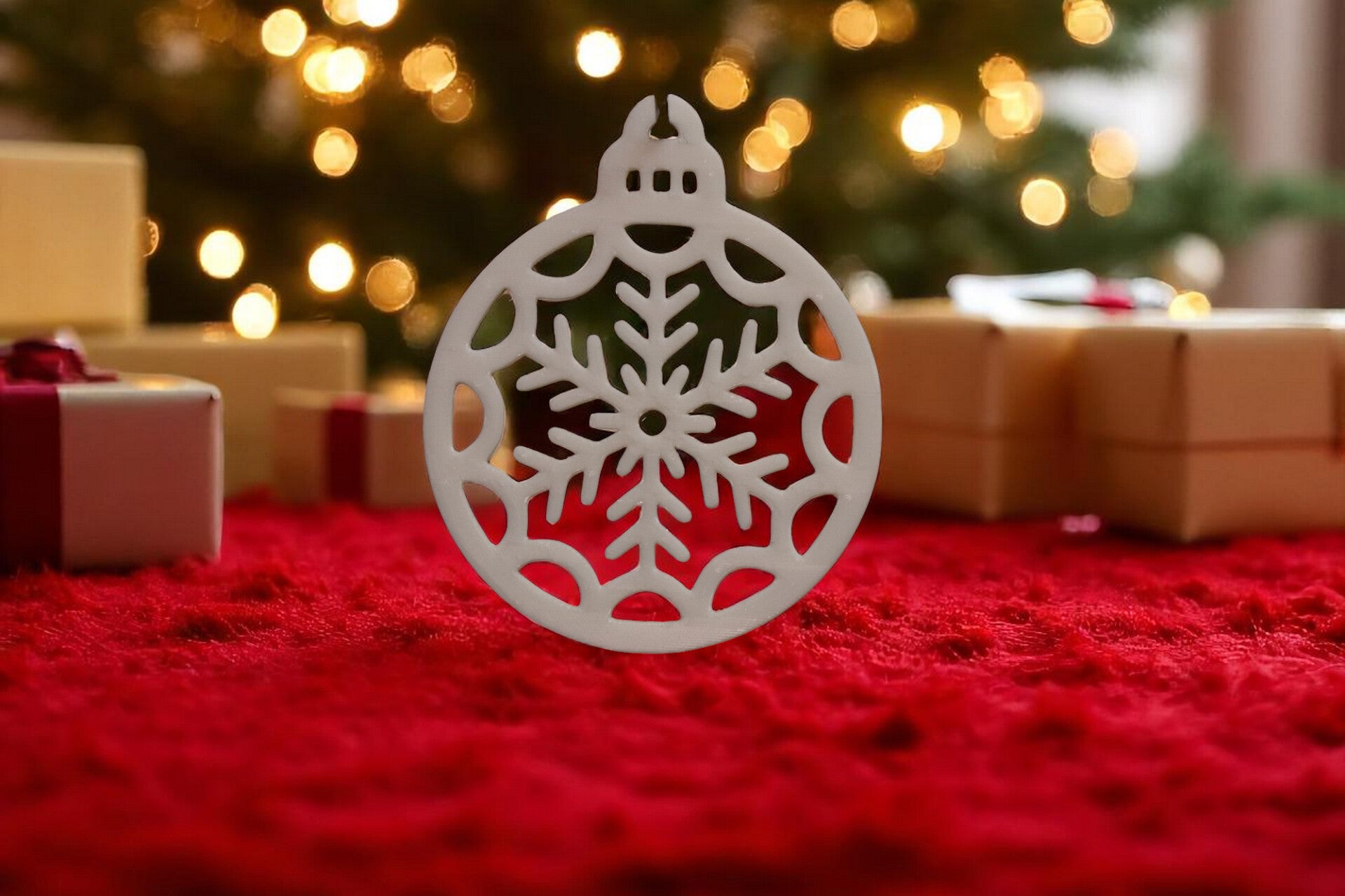 Fensterbild Weihnachtsdesign - Schneeflocke