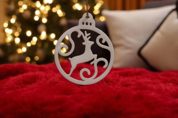 Fensterbild Weihnachtsdesign - Rentier