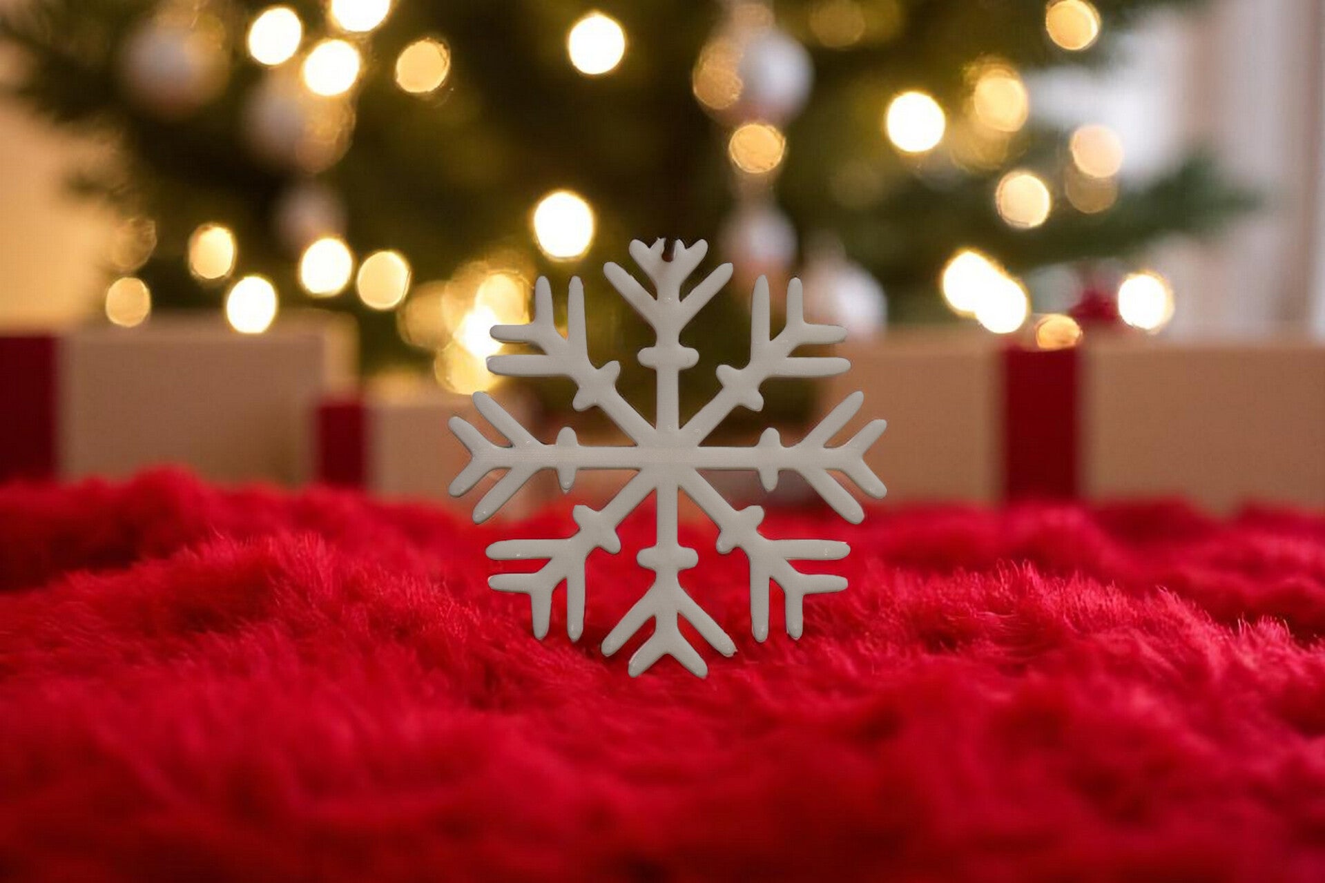 Fensterbild Weihnachtsdesign - Schneeflocke v5