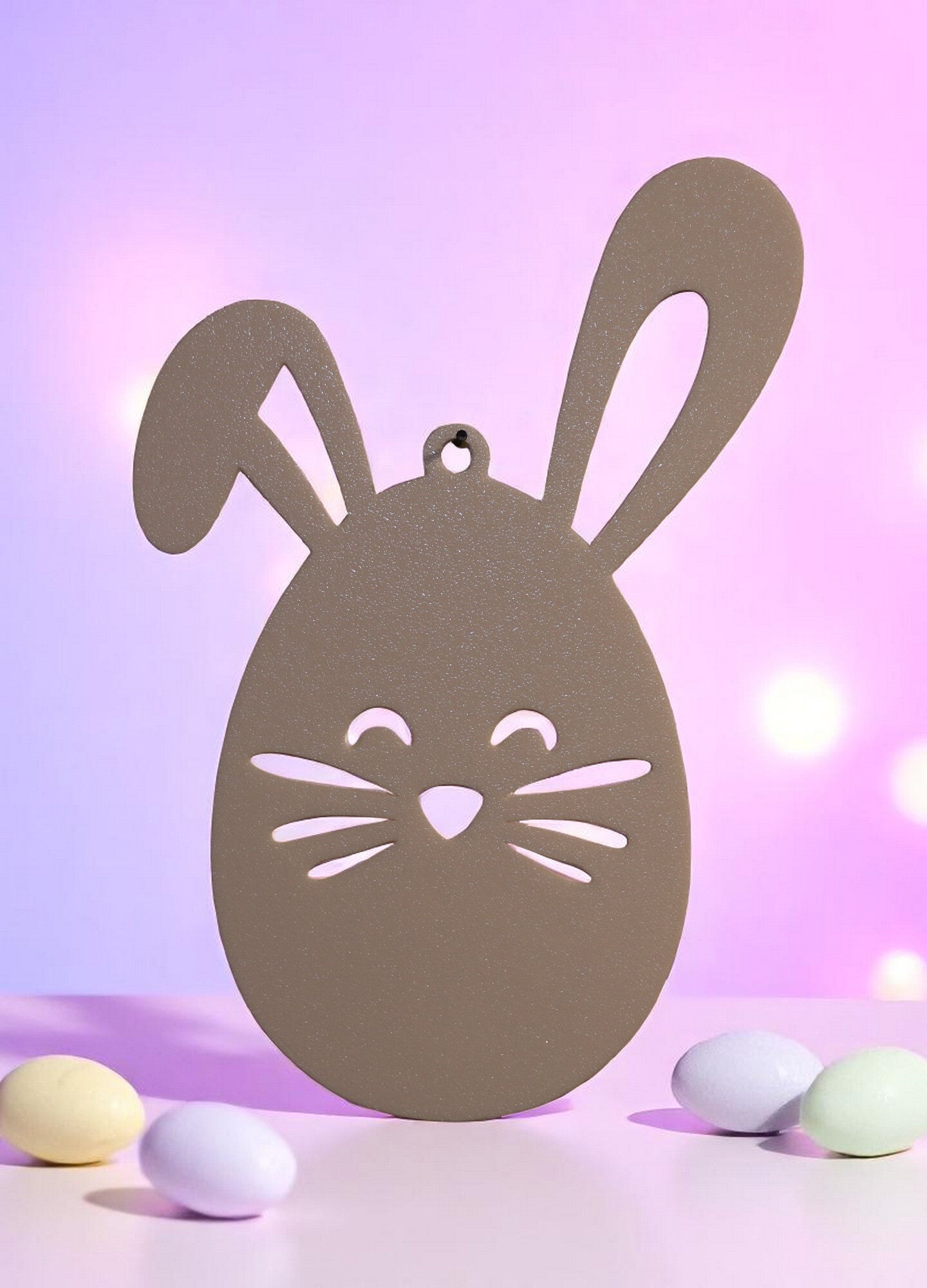 Fensterbild Osterdesign - Großer Hase