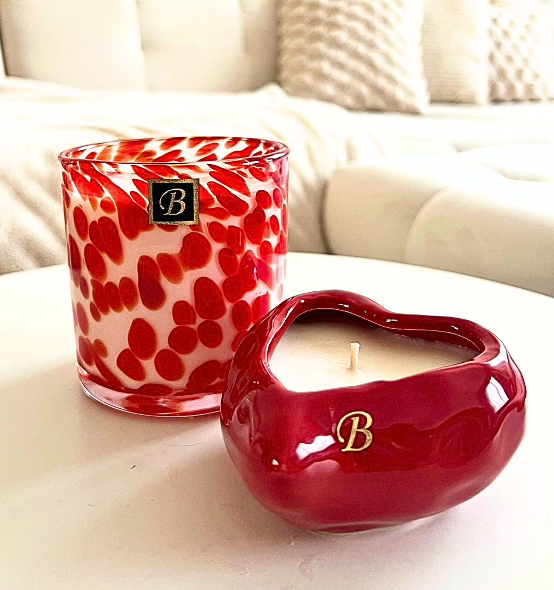 Red Love -  Bougies artisanales parfumées