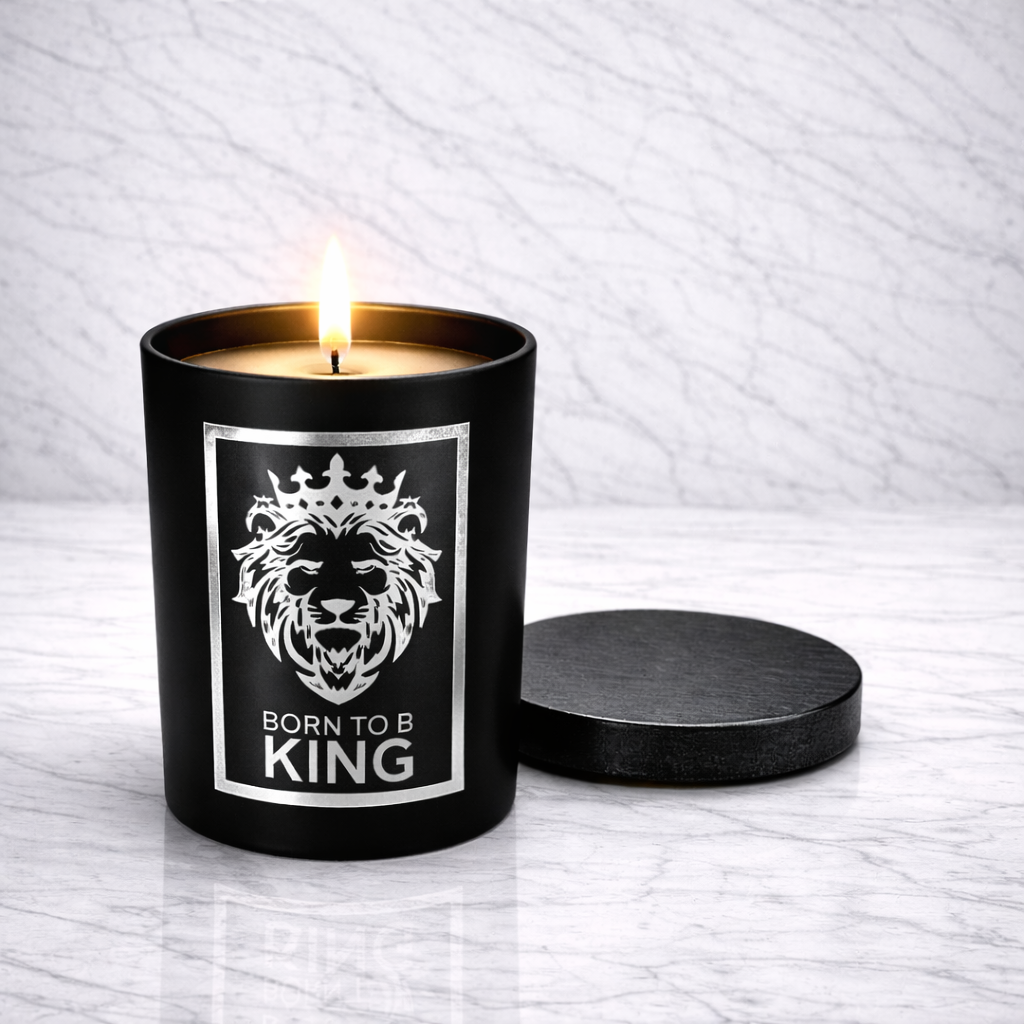 Royal Black -  Bougie artisanale parfumée