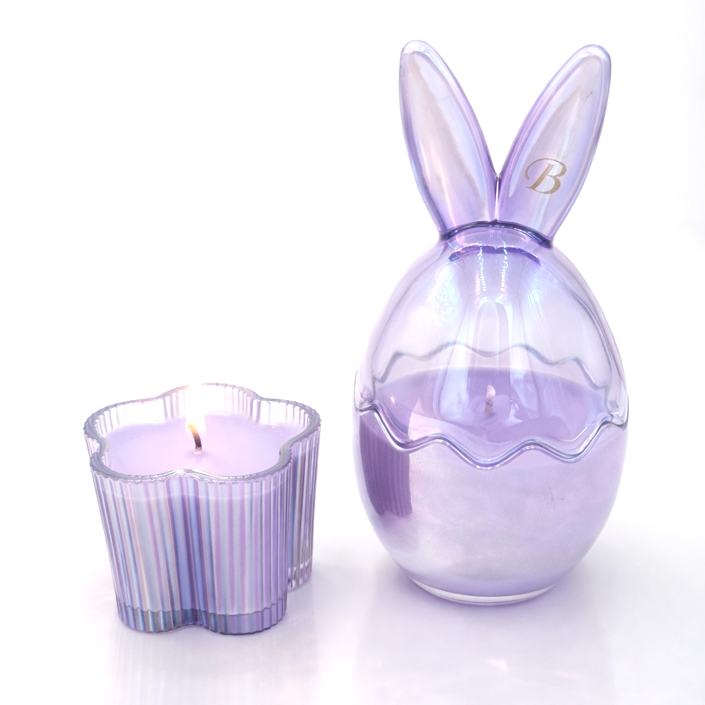 Bloom Collection - Purple Edition -  Bougies artisanales parfumées