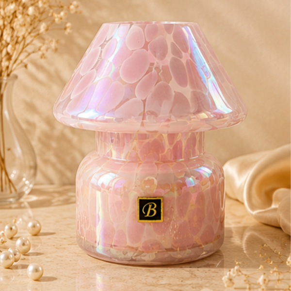 Lumina Blush Pearl - Bougie parfumée artisanale