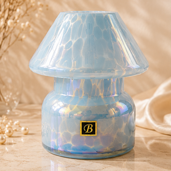 Lumina Blue Pearl - Bougie parfumée artisanale