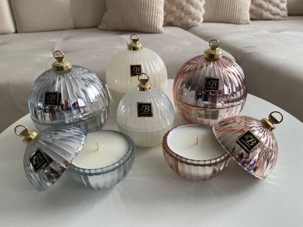 Sparkling Stripes Collection - Bougies Parfumées Artisanales