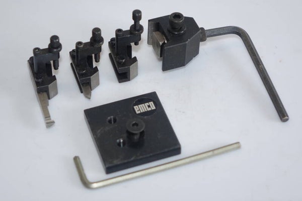 Origineel Emco unimat 3 snelwissel schuitjesset Art. 7462