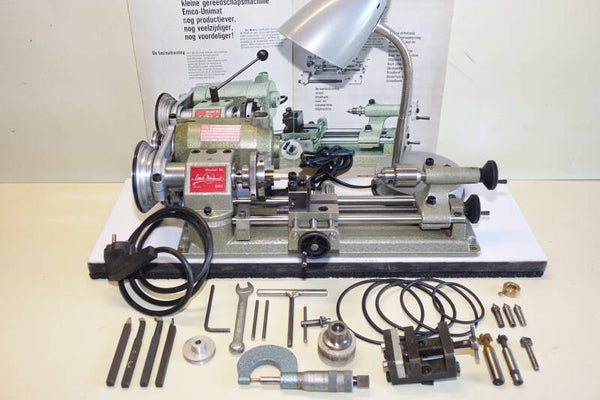 Unimat SL met wat tools en lamp  Art. 7475