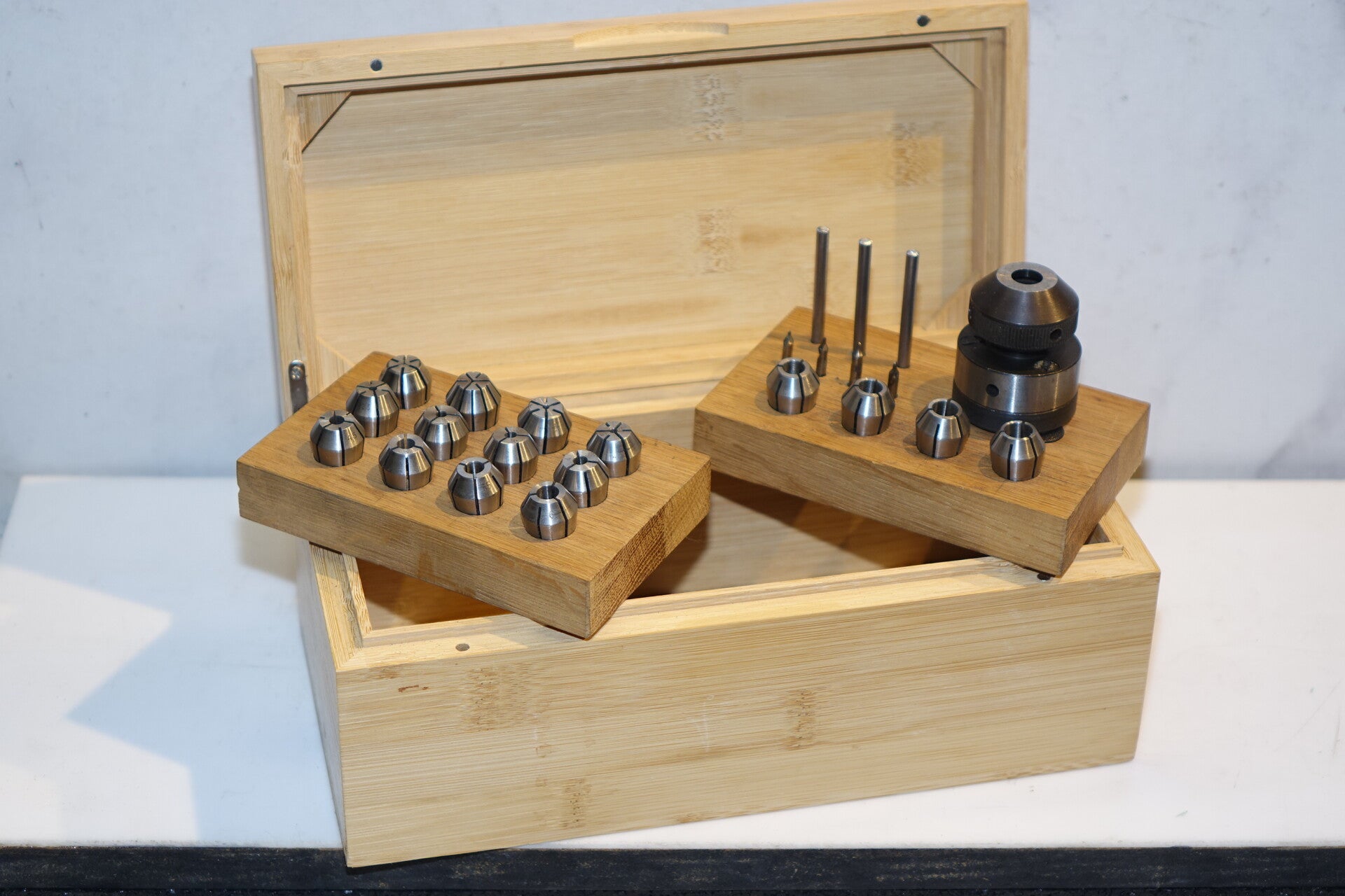 ZELDZAAM ,  nieuwe spantanghouder met E16 / ES16 Schaublin spantangen