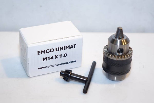Nieuwe boorkop M14x1 passend op emco unimat 3 en 4