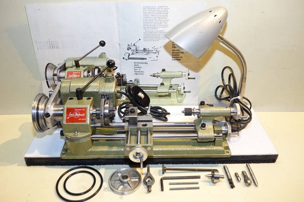 Prachtige Emco Unimat Hobby Metaaldraaibank Art. 7205