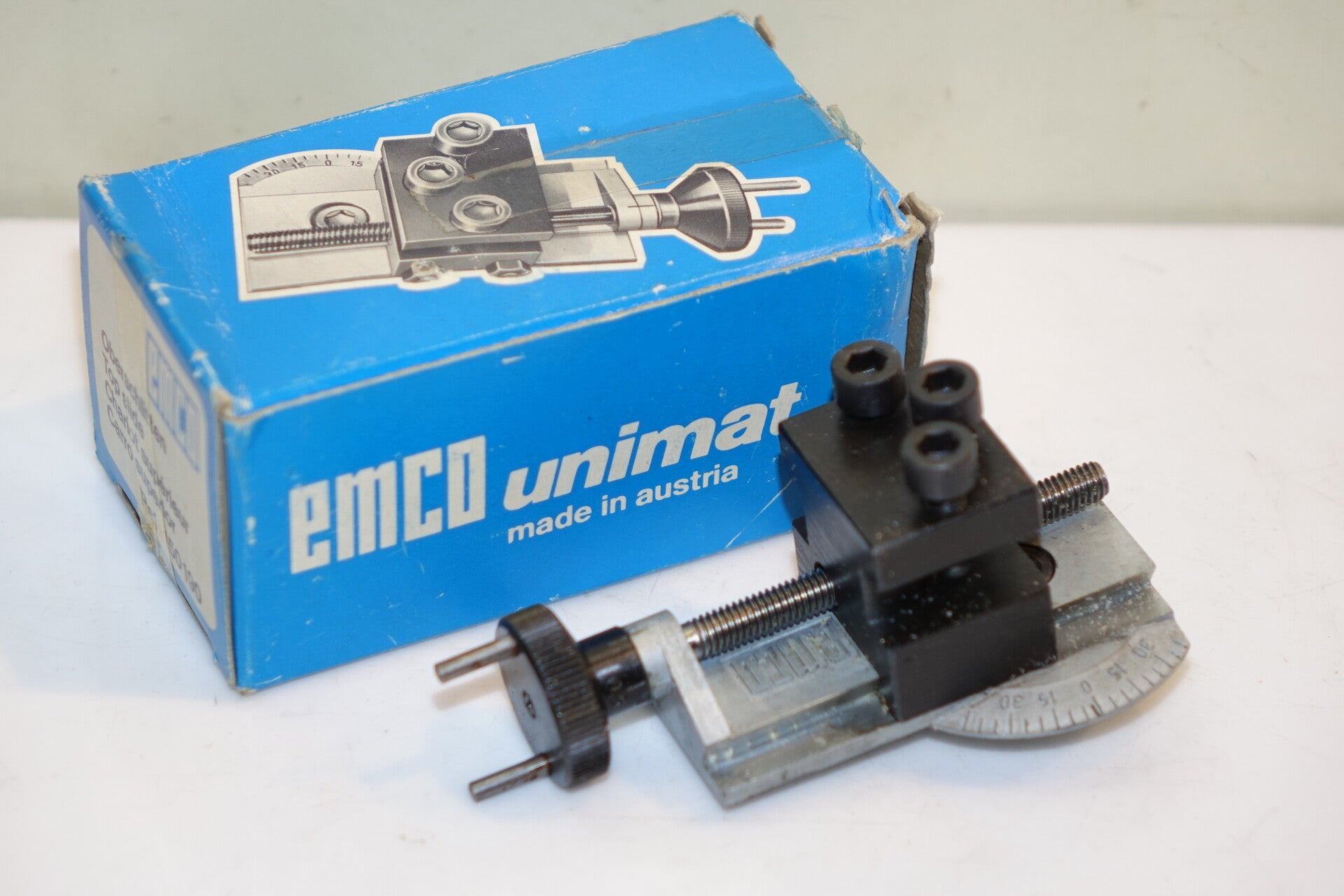 Nieuw bovensupport voor conisch draaiwerk met ovp unimat 3  Art. 7221