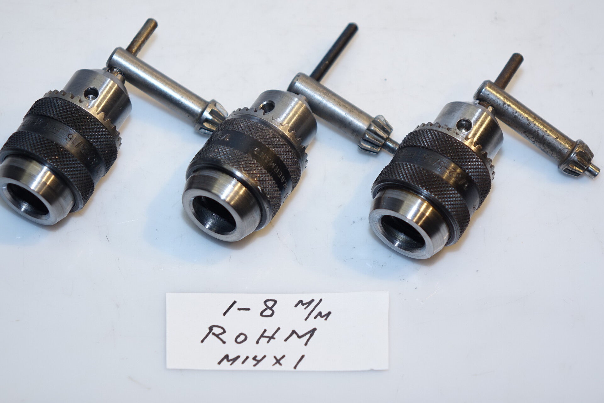 Gebruikte Originele Emco Rohm boorkop 1-8mm M14x1 Art. 7231