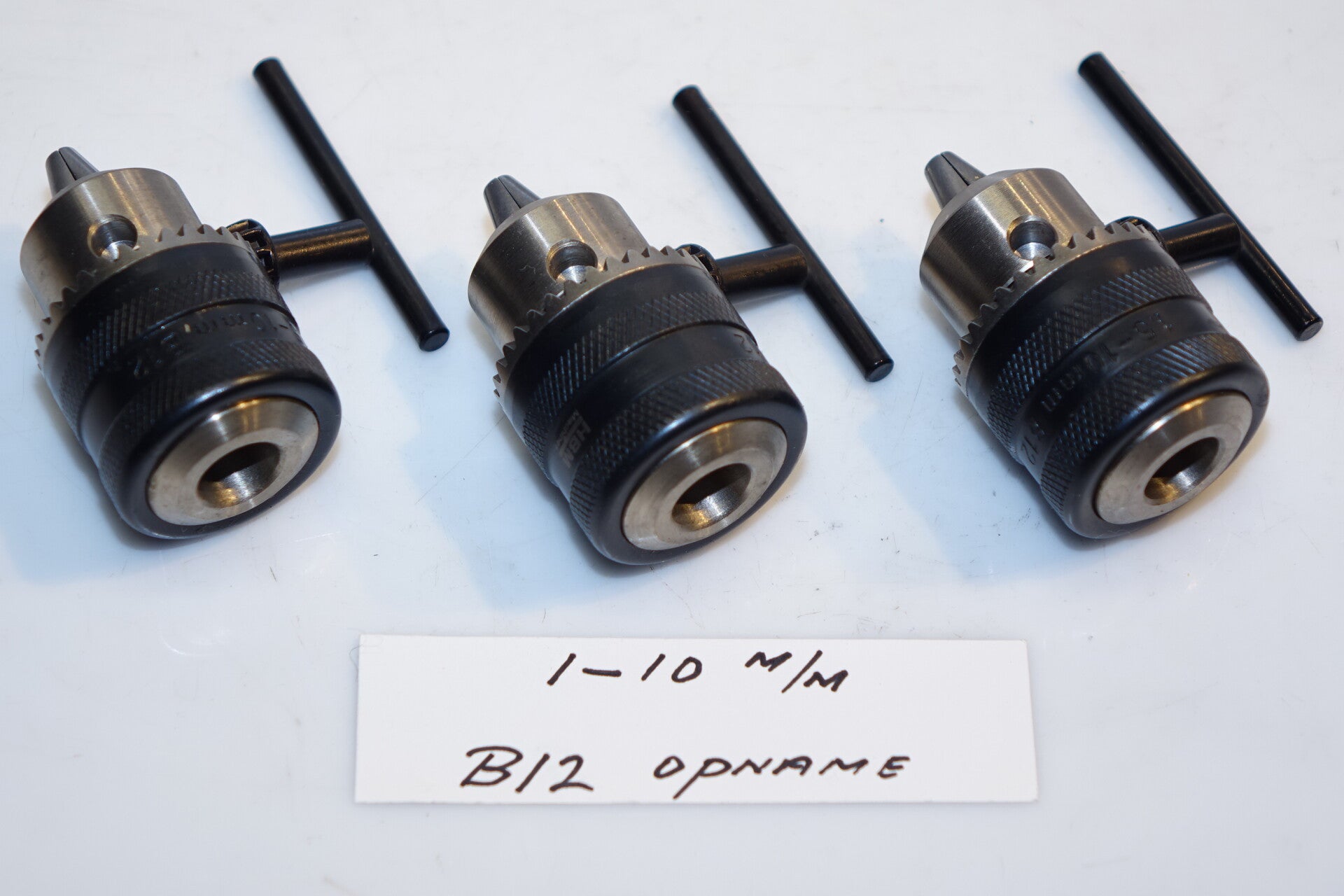 de laatste nieuwe boorkoppen 1-10mm Opname B12 Art. 7234