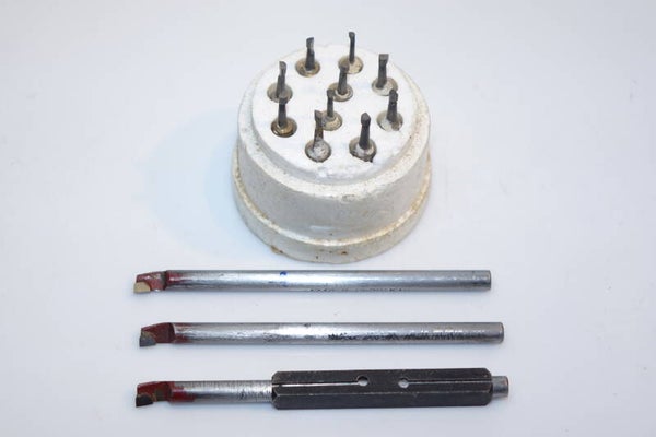 Set miro fijn metaaldraaibeitels voor het fijne werk.  Art. 7293