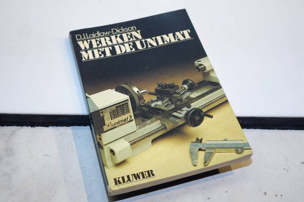 Boek , werken met de unimat met info over alle Unimat modellen Art. 7310