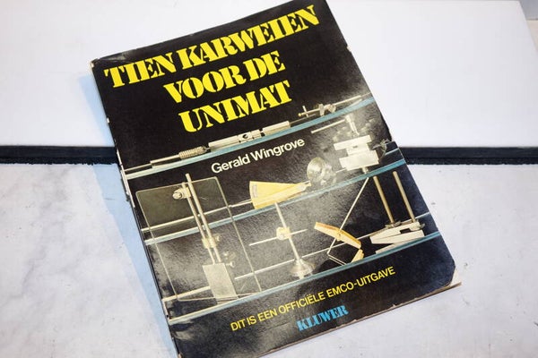 Boek , 10 karweien voor de Unimat  Art. 7311