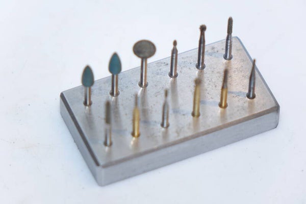 Horlogemakers mini setje frees/slijp Art. 7366