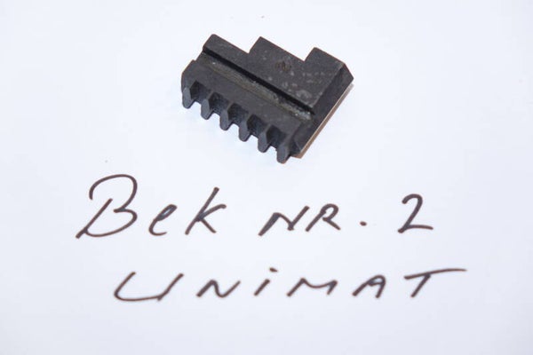Licht gebruikt los bekje nummer 2 Voor unimat drieklauw Art. 7389