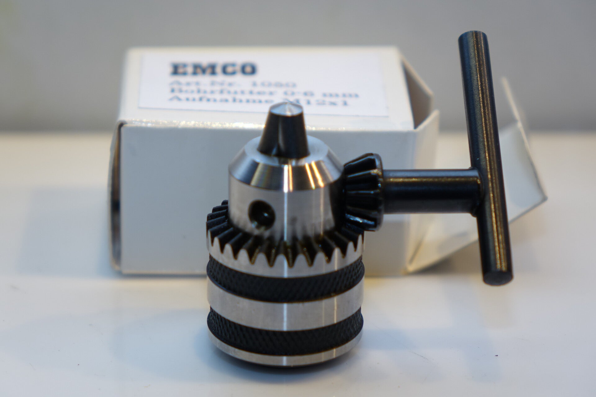 Nieuwe Boorkop perfect op Emco Unimat SL Art.1005-A