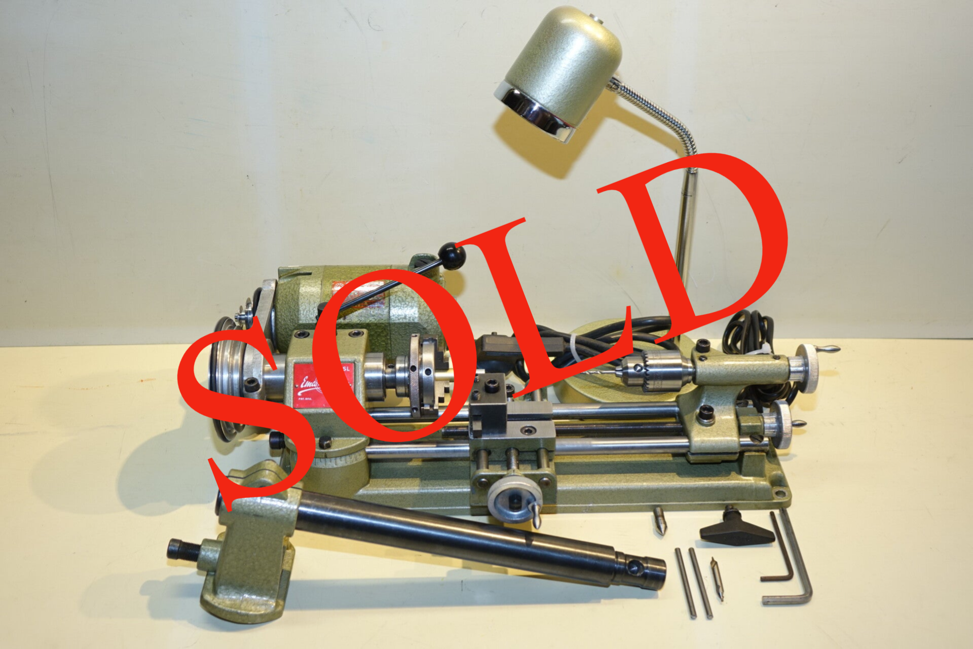 Keurig metaaldraaibankje Emco unimat met frees/boorkolom  Art. 7040