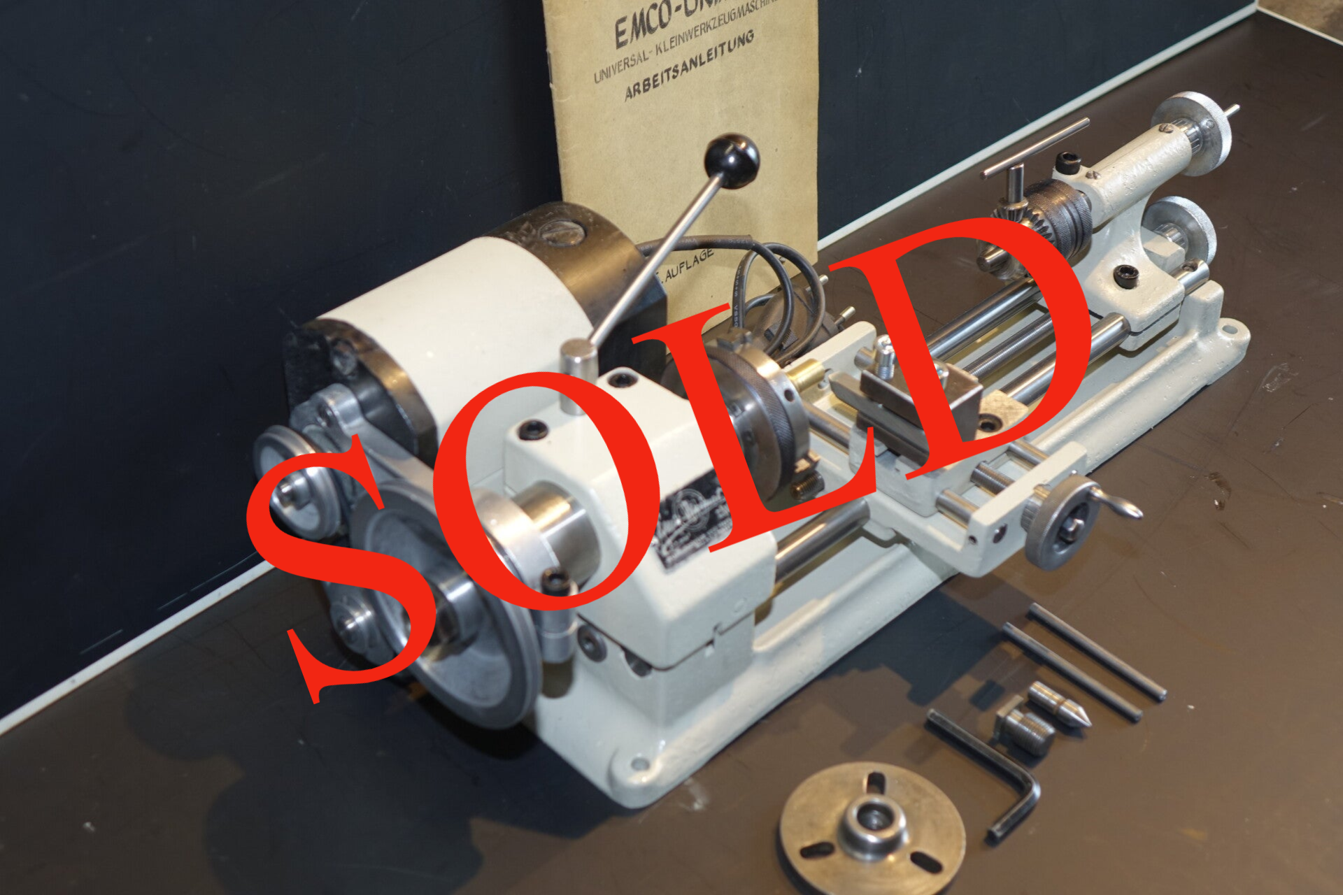 Duits Emco unimat MK draaibankje jaren 50 Art. 4215